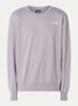Sweater met logo- en backprint - Lichtpaars