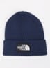 The Logo Box grofgebreide muts - Donkerblauw