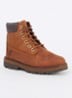 Courma veterboot van nubuck - Cognac