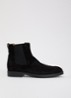Chelsea boot van leer - Zwart