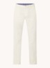 1985 Denton straight fit chino met steekzakken - Creme