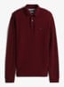 1985 regular fit polo van piqué katoen - Bordeauxrood