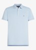 1985 slim fit polo met logoborduring - Breezy blue / blauw
