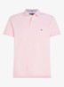1985 slim fit polo met logoborduring - Light pink / roze