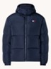 Alaska puffer jack met donsvulling en afneembare capuchon - Donkerblauw