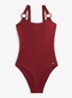 Badpak met cut-out detail - Rood