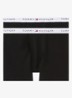 Boxershorts met logoband in 2-pack - Zwart