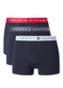 Boxershorts met logoband in 3-pack - Zwart