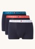 Boxershorts met logoband in 3-pack - Rood