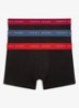 Boxershorts met logoband in 3-pack - Rood