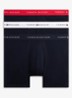 Boxershorts met logoband in 3-pack - Zwart