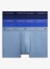 Boxershorts met logoband in 3-pack - Donkerblauw