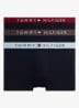 Boxershorts met logoband in 3-pack - Donkerblauw