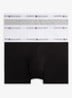 Boxershorts met logoband in 3-pack - Zwart