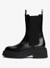 Chelsea boot van leer - Zwart