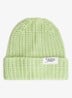 Chunky Rib-Knit Logo Beanie - Lindegroen