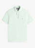 Core regular fit polo van piqué katoen met logoborduring - Mint Gel Heather-M16 / Groen