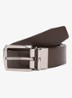 Denton reversible riem van leer - Testa Di Moro / Black-0HD