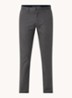 Denton straight fit chino met steekzakken - Donkergrijs