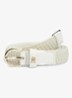 Essential Effortless 2.5 riem met gevlochten detail - Creme
