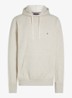 Essential hoodie met logoborduring - Beige