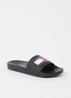 Essential slipper met logo - Zwart