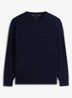 Fijngebreide pullover in kasjmierblend - Blauw