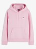 Hoodie met kangoeroezak en logo - Pink Sugar-TPF / Roze