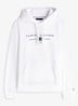 Hoodie met logo - Wit