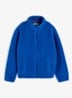 Jack van fleece met logo - Blauw