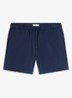 Korte broek met logo - Donkerblauw