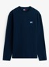 Longsleeve met logo - Donkerblauw