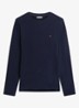 Longsleeve met logo - Donkerblauw
