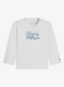 Longsleeve met logo - Wit