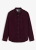 Overshirt van corduroy - Bordeauxrood