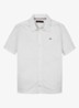 Oxford regular fit overhemd met logo - Wit