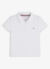 Polo met logoborduring - Wit