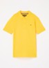 Polo van piqué katoen - Star Fruit Yellow