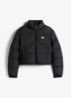 Puffer jack met waterafstotende coating - Zwart