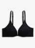Push-up bh met beugelondersteuning - Zwart
