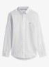 Regular fit overhemd met logo - Wit
