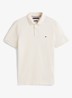 Regular fit polo met logo - Wit