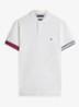 Regular fit polo met logo - Wit