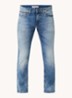 Scanton slim fit jeans met medium wassing - Indigo