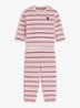 Set van sweater en joggingbroek met streepprint 2-delig - Roze