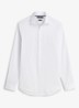 Slim fit overhemd met button down kraag - Wit