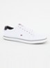 Sneaker van canvas met logo - Wit
