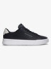 Sneakers van leer - Donkerblauw