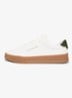 Sneakers van leer - Ecru-arctic spruce