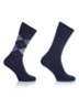 Sokken in katoenblend met logo in 2-pack - Donkerblauw